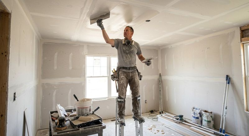 Ceiling Drywall Installation in Olathe, KS