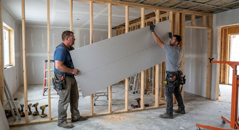 Gypsum Board Installation in Kansas City, MO